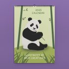 2025 Illustrated Wall Calendar